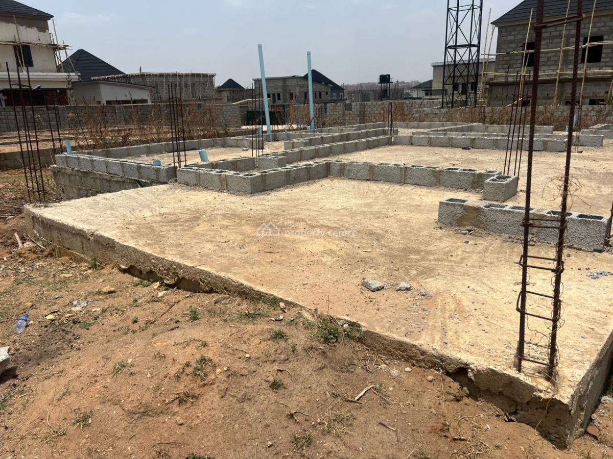 Well Built Dpc on 600sqm Plot, Behind Dunamis Glory Dome, Lugbe District, Abuja, Residential Land for Sale