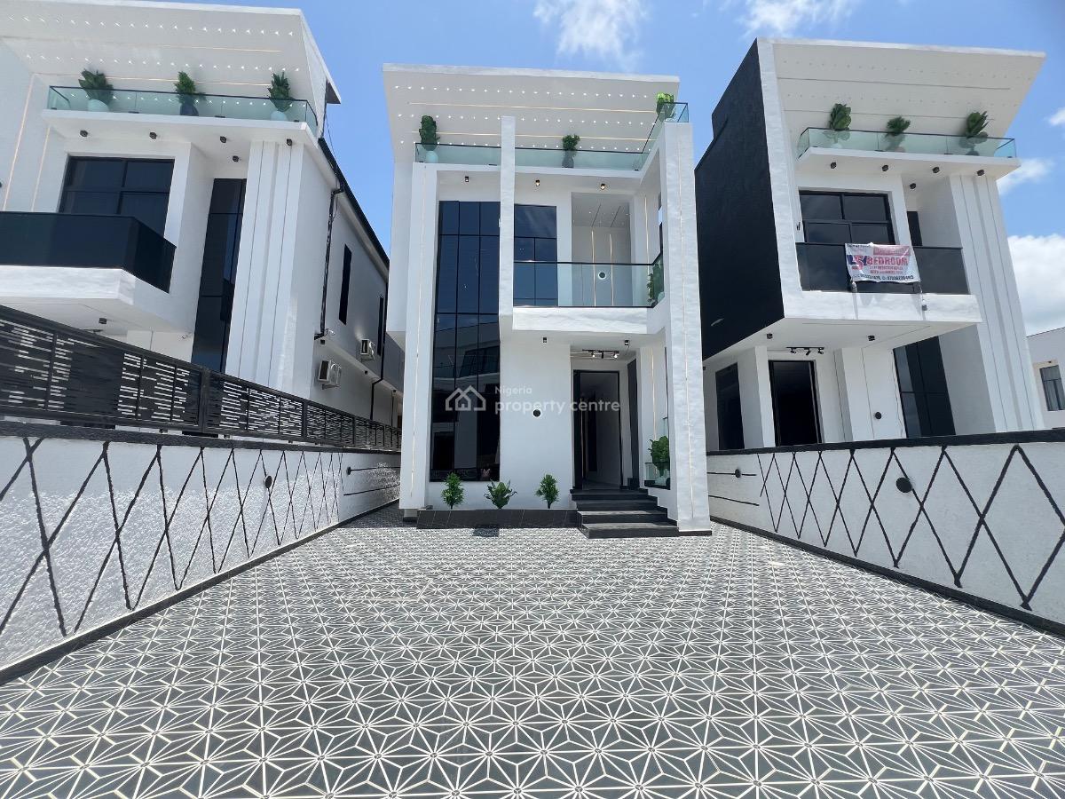 5bedroom Detached Duplex with Bq, Chevron Alternative, Lekki, Lagos, Detached Duplex for Sale