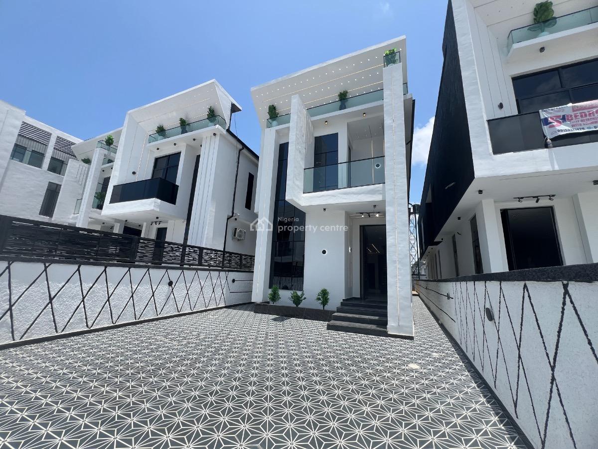 5bedroom Detached Duplex with Bq, Chevron Alternative, Lekki, Lagos, Detached Duplex for Sale