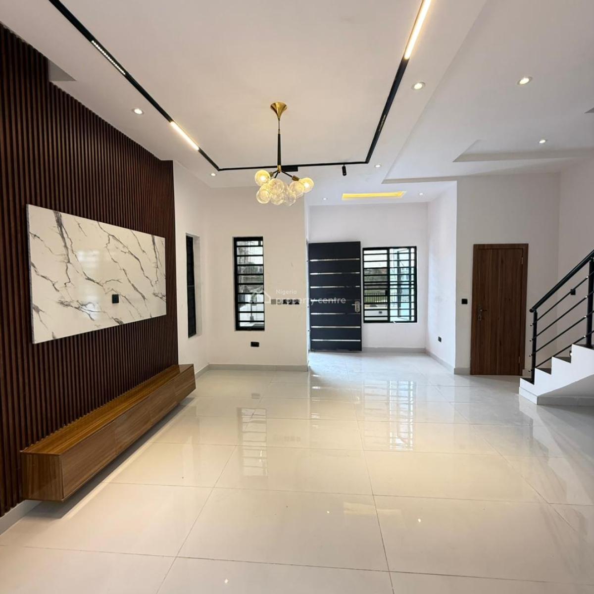 Luxury 4 Bedroom Semi Detached in a Secured Estate, Golden Park Estate, Sangotedo, Ajah, Lagos, Semi-detached Duplex for Sale