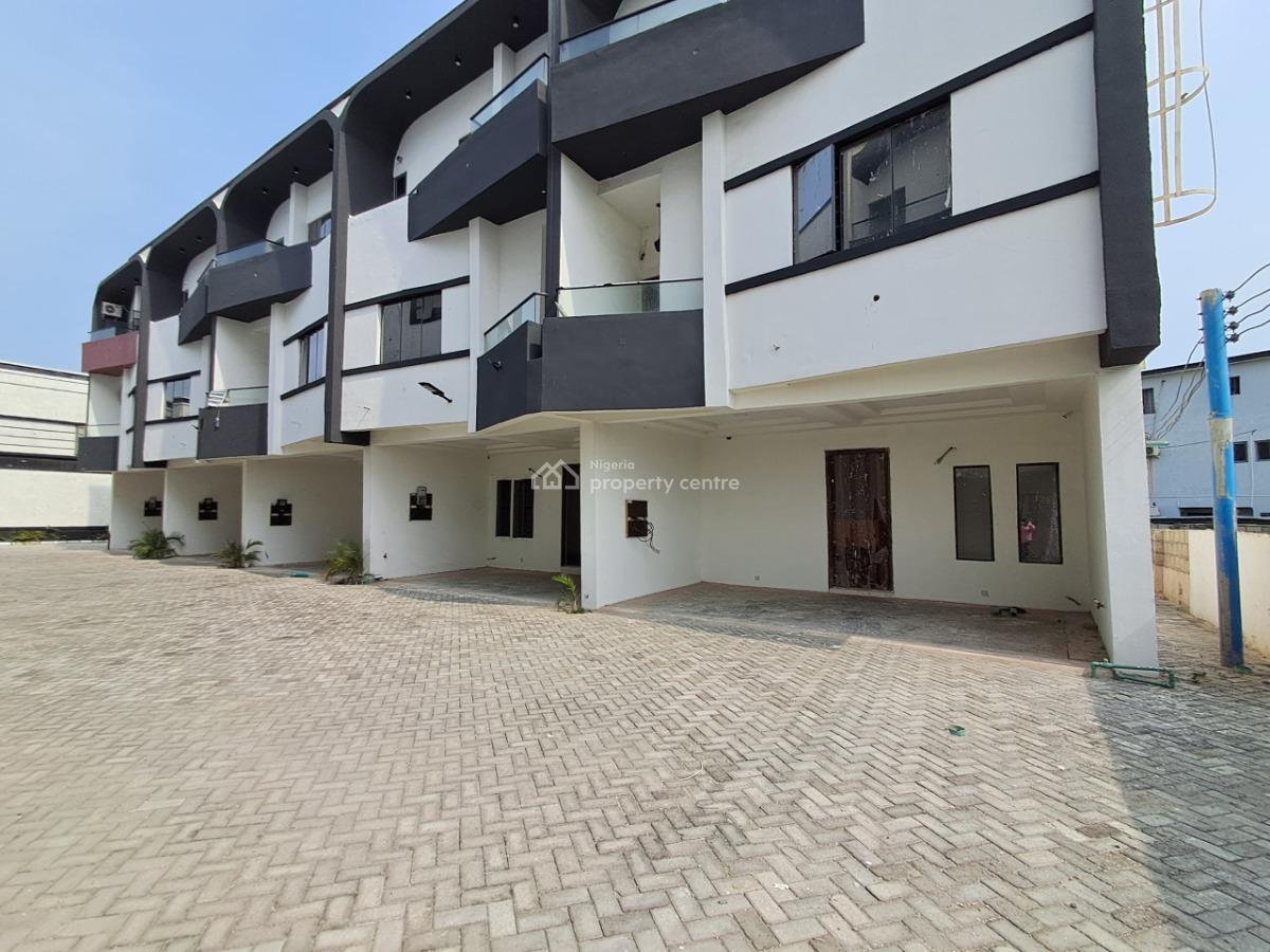 Smart and Spacious 4 Bedroom Terraced Duplex, Orchid Road, Lekki, Lagos, Terraced Duplex for Rent