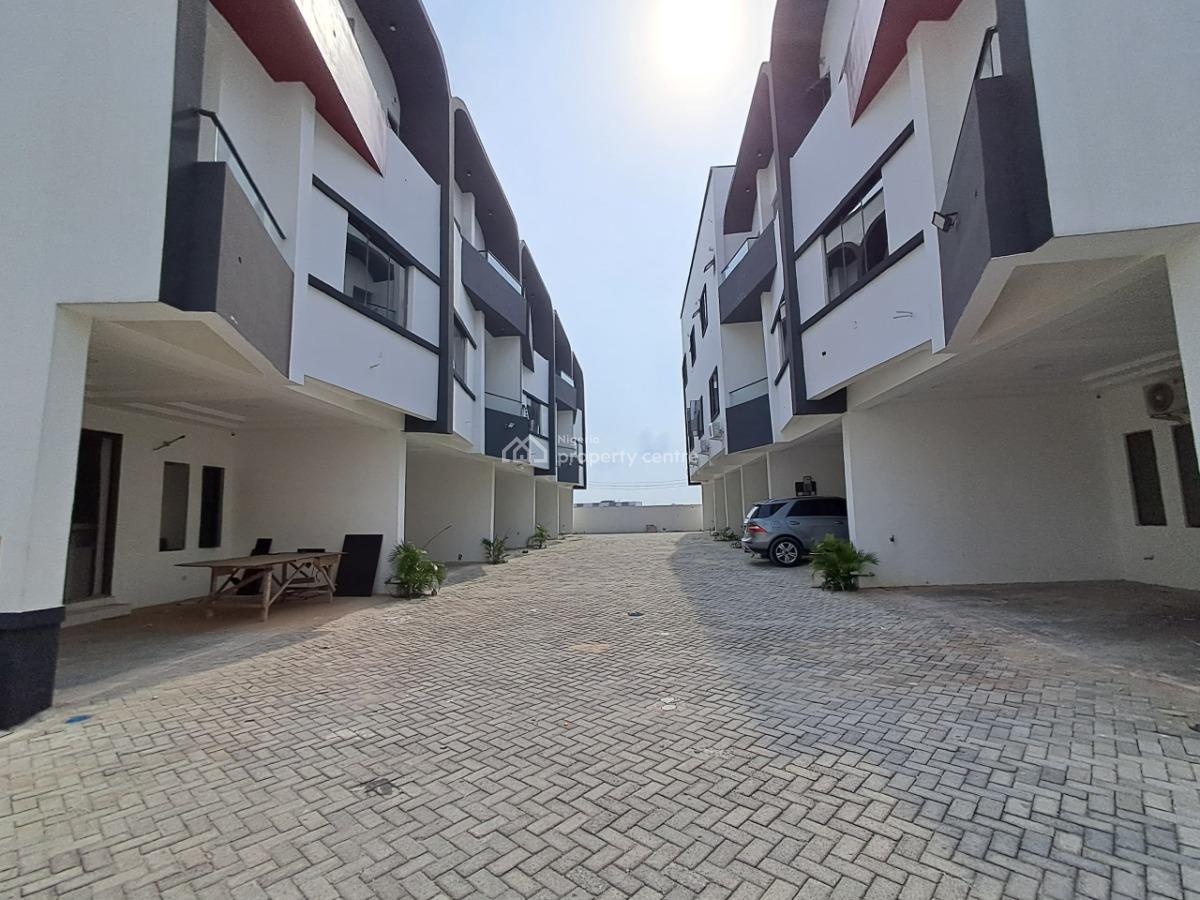 Smart and Spacious 4 Bedroom Terraced Duplex, Orchid Road, Lekki, Lagos, Terraced Duplex for Rent