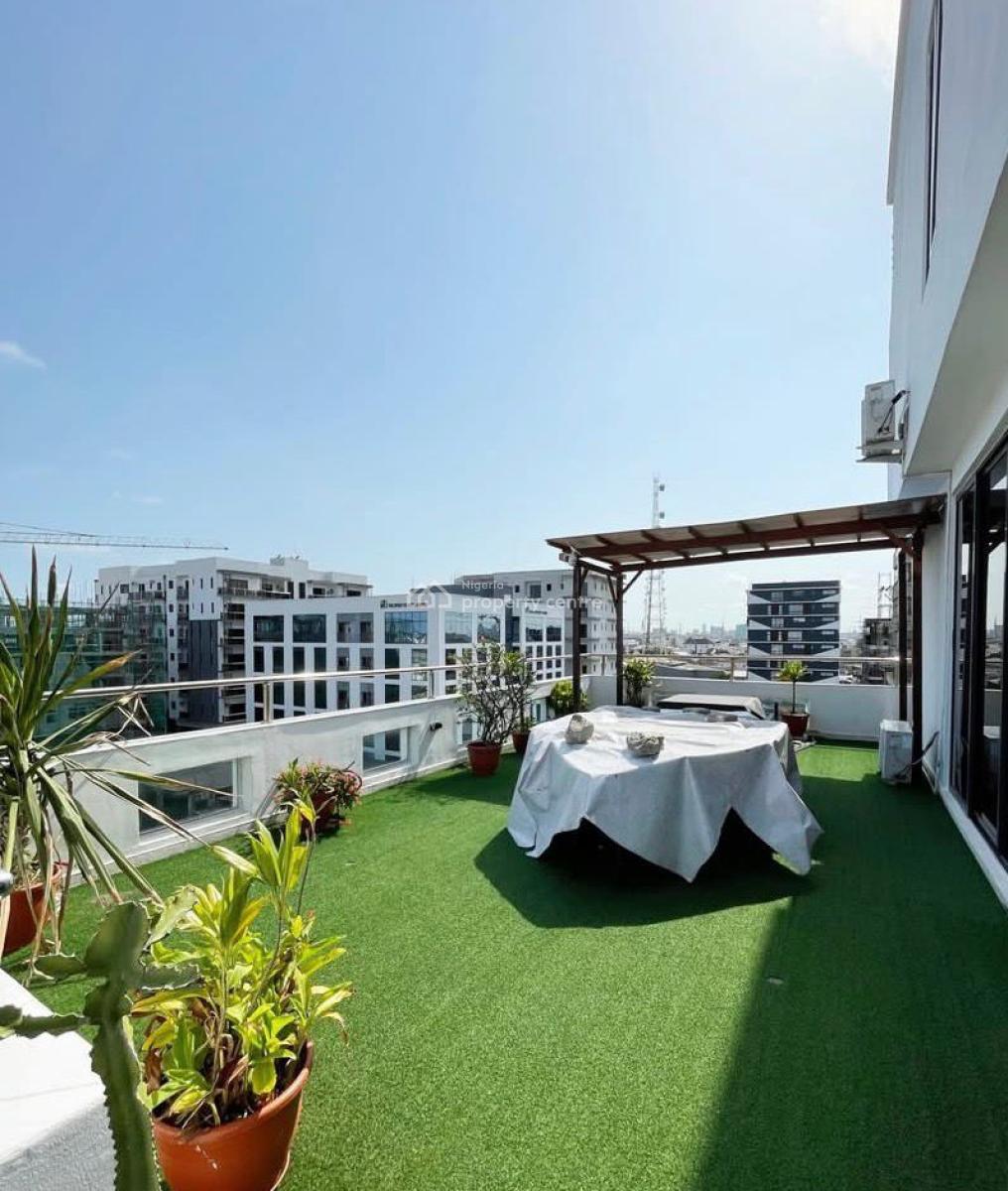 Fully Furnished 3 Bedroom Maisonette with Bq, Lekki Phase 1, Lekki, Lagos, Flat / Apartment for Rent