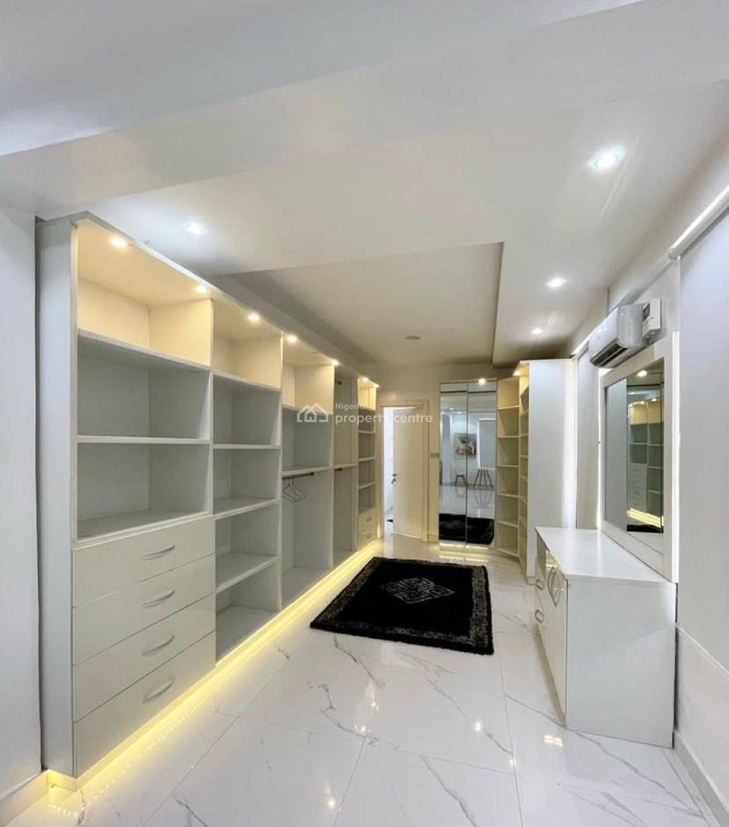 Fully Furnished 3 Bedroom Maisonette with Bq, Lekki Phase 1, Lekki, Lagos, Flat / Apartment for Rent