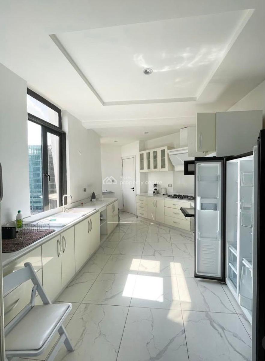 Fully Furnished 3 Bedroom Maisonette with Bq, Lekki Phase 1, Lekki, Lagos, Flat / Apartment for Rent