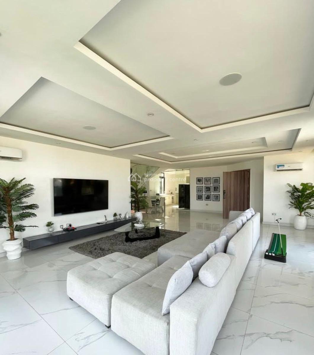 Fully Furnished 3 Bedroom Maisonette with Bq, Lekki Phase 1, Lekki, Lagos, Flat / Apartment for Rent