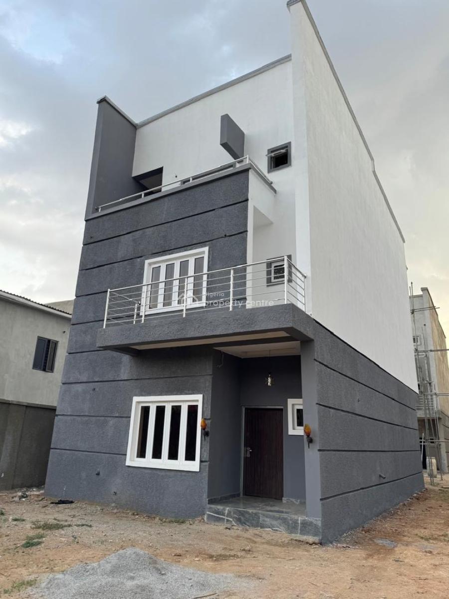 Luxury 4 Bedroom Brand New Duplex with Bq, Before Godab Estate, Life Camp, Abuja, Detached Duplex for Sale