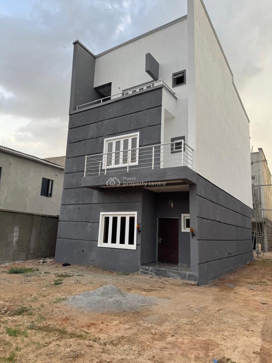 Luxury 4 Bedroom Brand New Duplex with Bq, Before Godab Estate, Life Camp, Abuja, Detached Duplex for Sale