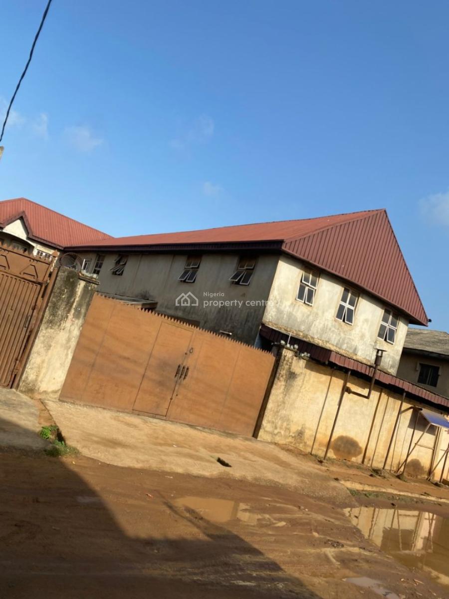 6 Bedroom Duplex and a Warehouse and a Hall, Igando, Ikotun, Lagos, Detached Duplex for Sale