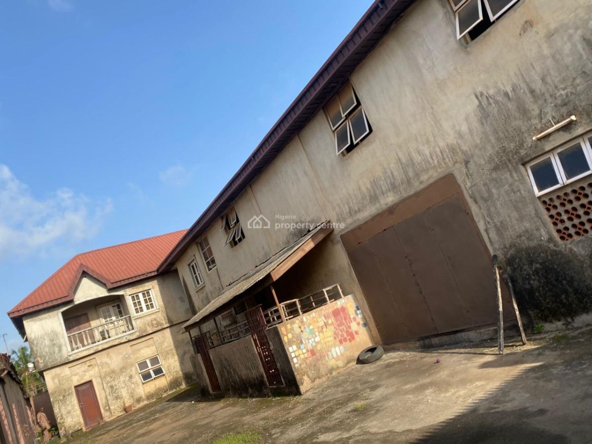 6 Bedroom Duplex and a Warehouse and a Hall, Igando, Ikotun, Lagos, Detached Duplex for Sale