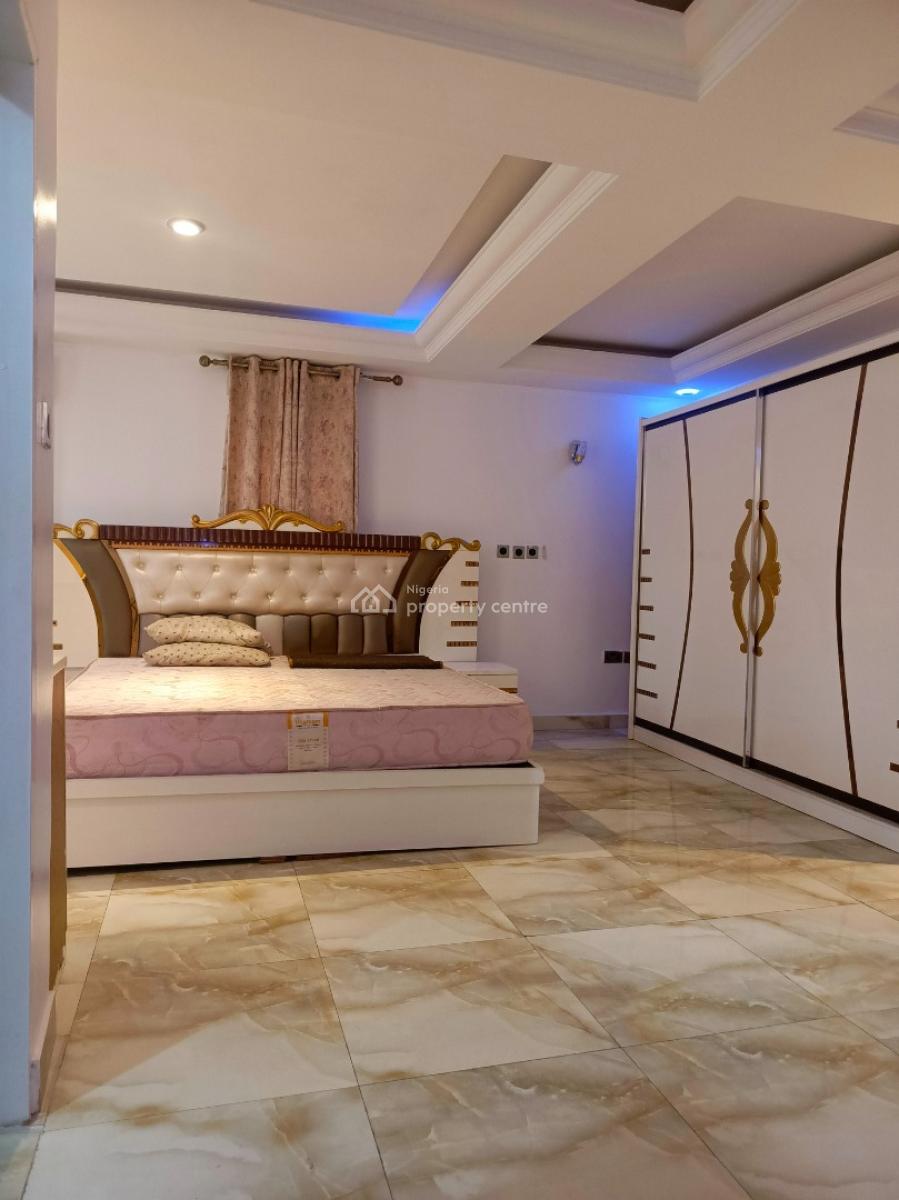 Spacious Furnished and Serviced 4 Bedroom Terrace Duplex with a Bq, Guzape District, Abuja, Flat / Apartment for Rent