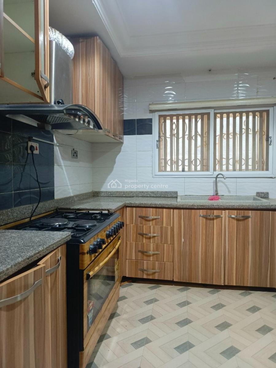 Spacious Furnished and Serviced 4 Bedroom Terrace Duplex with a Bq, Guzape District, Abuja, Flat / Apartment for Rent