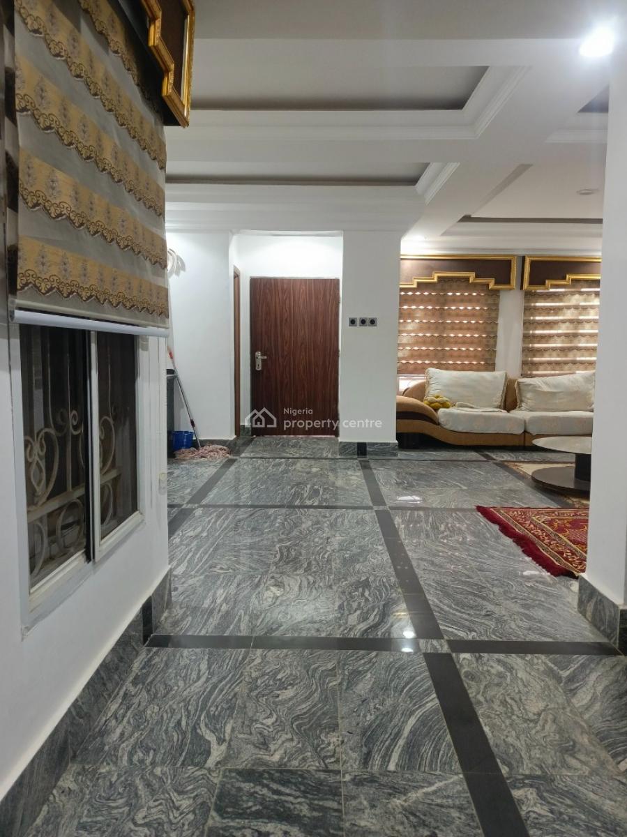 Spacious Furnished and Serviced 4 Bedroom Terrace Duplex with a Bq, Guzape District, Abuja, Flat / Apartment for Rent