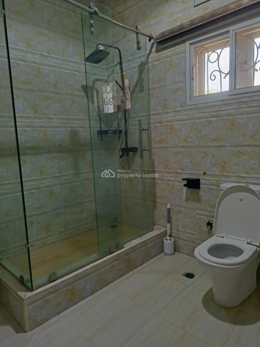 Spacious Furnished and Serviced 4 Bedroom Terrace Duplex with a Bq, Guzape District, Abuja, Flat / Apartment for Rent