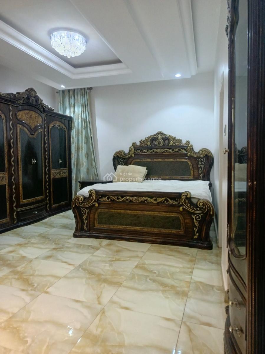 Spacious Furnished and Serviced 4 Bedroom Terrace Duplex with a Bq, Guzape District, Abuja, Flat / Apartment for Rent