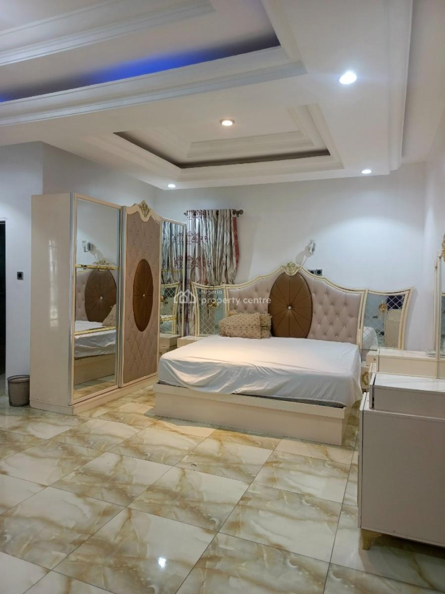 Spacious Furnished and Serviced 4 Bedroom Terrace Duplex with a Bq, Guzape District, Abuja, Flat / Apartment for Rent