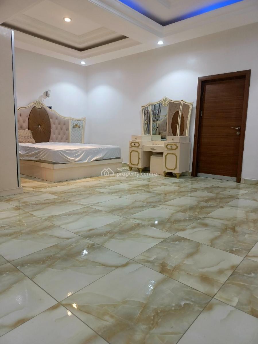 Spacious Furnished and Serviced 4 Bedroom Terrace Duplex with a Bq, Guzape District, Abuja, Flat / Apartment for Rent