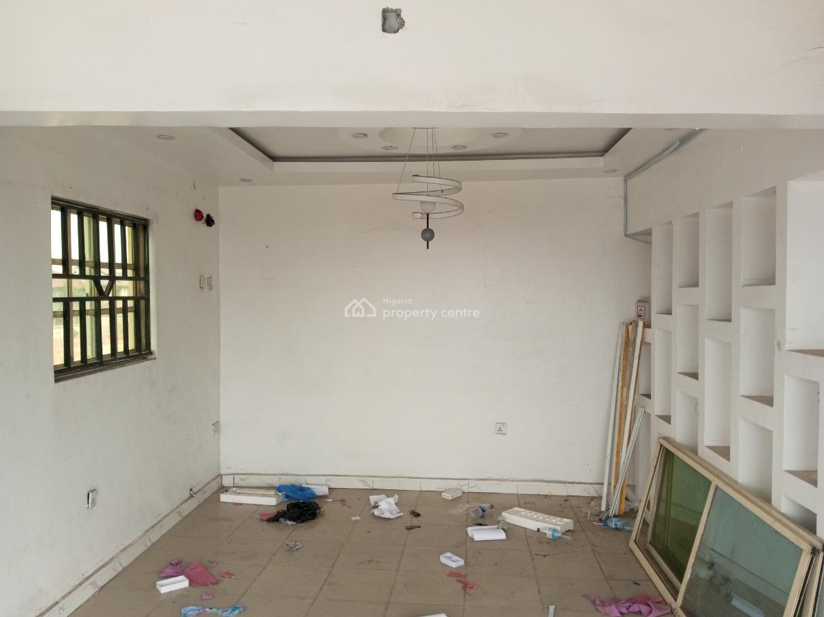 Big Shop Upstairs in a Complex with Glass Directly Facing The Road, Ado, Ajah, Lagos, Shop for Rent