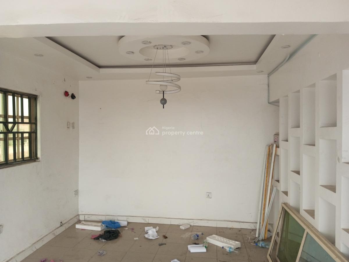 Big Shop Upstairs in a Complex with Glass Directly Facing The Road, Ado, Ajah, Lagos, Shop for Rent