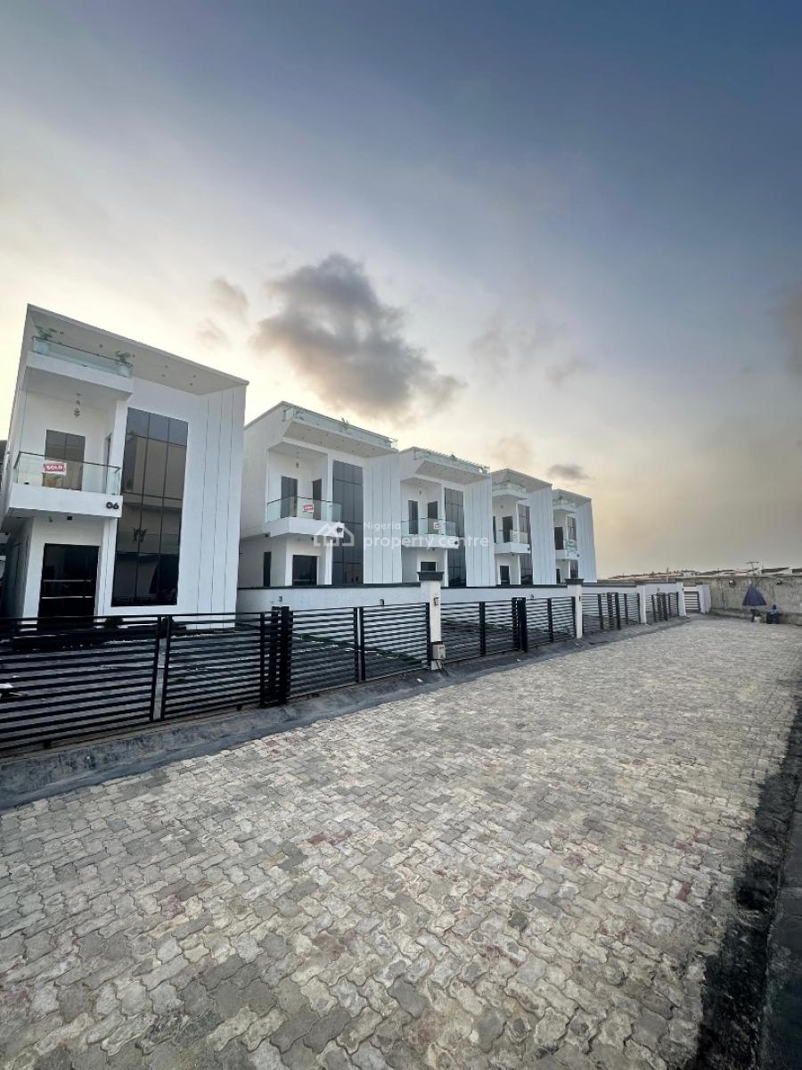 5 Bedroom Fully Detached Home with Bq, Chevron Drive, Lekki, Lagos, Detached Duplex for Sale