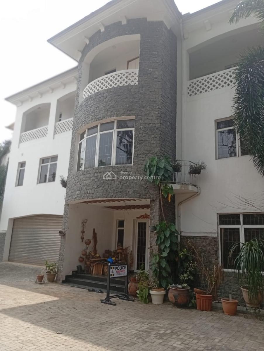 Luxury 6 Bedroom Fully Detached Duplex with 3 Rooms Bq & Swimming Pool, Parkview, Ikoyi, Lagos, Detached Duplex for Rent