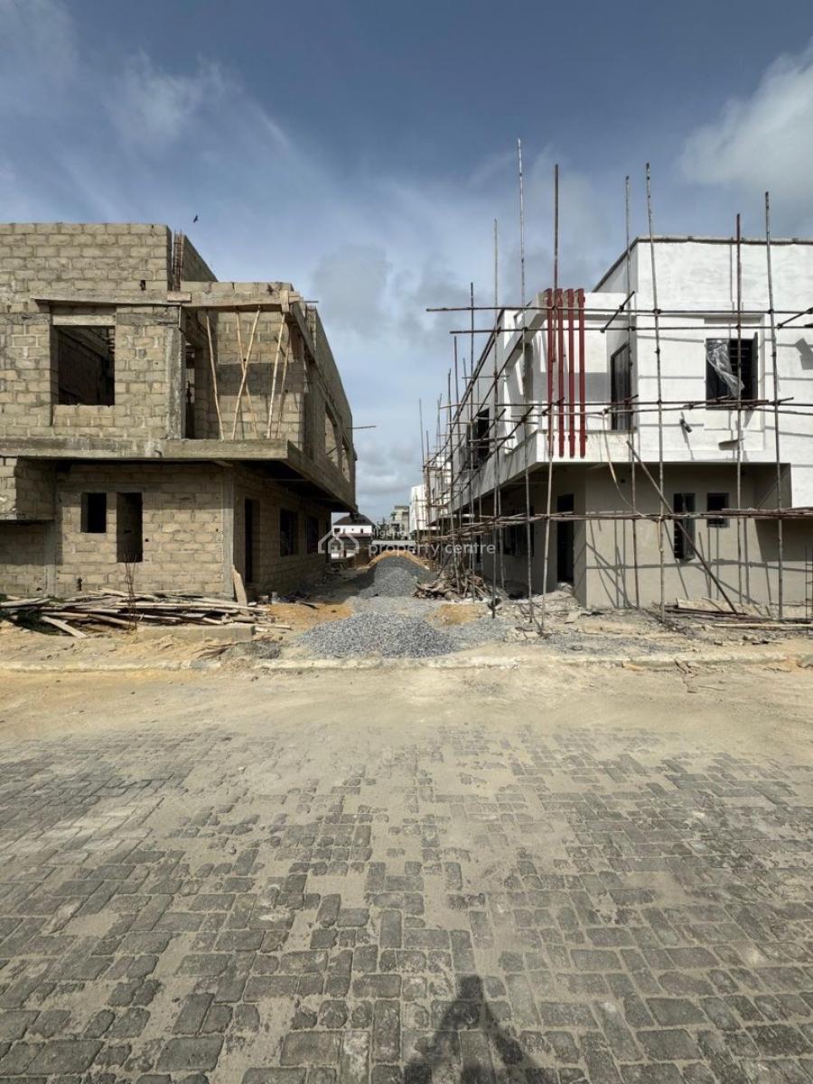 Luxury 3 Bedroom Semi Detached Duplex Bq 1 Unit Left, Abraham Adesanya, Ajah, Lagos, Semi-detached Duplex for Sale