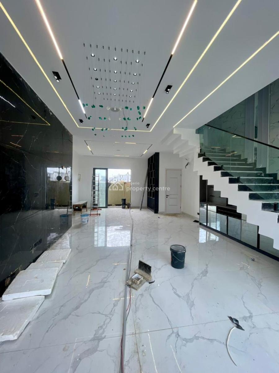 Uniquely Designed 5 Bedroom Triplex with Private Compound and Bq, Lekki Phase 1, Lekki, Lagos, Flat / Apartment for Sale