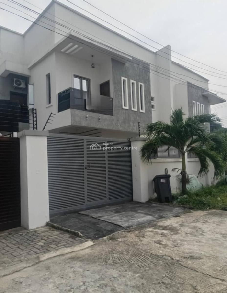 Tastefully Furnished 4 Bedroom Semi Detached Duplex +bq in Secure Estat, Lekki Scheme 2, Lekki, Lagos, Semi-detached Duplex for Sale
