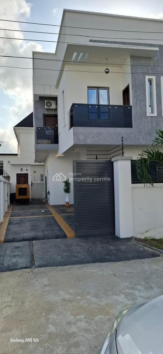 Tastefully Furnished 4 Bedroom Semi Detached Duplex +bq in Secure Estat, Lekki Scheme 2, Lekki, Lagos, Semi-detached Duplex for Sale