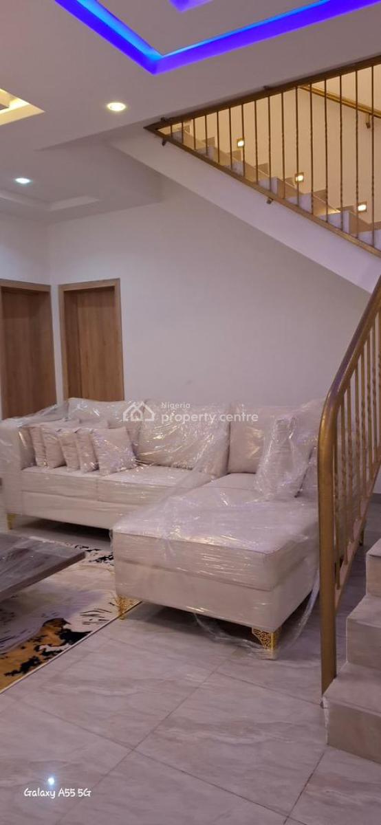 Tastefully Furnished 4 Bedroom Semi Detached Duplex +bq in Secure Estat, Lekki Scheme 2, Lekki, Lagos, Semi-detached Duplex for Sale