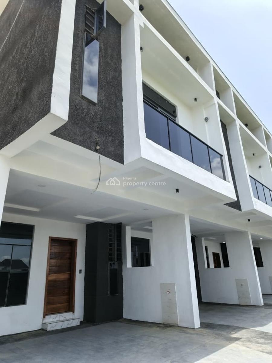 Neat 3 Bedroom Terrace with Bq, Abraham Adesanya, Lekki, Lagos, Block of Flats for Sale
