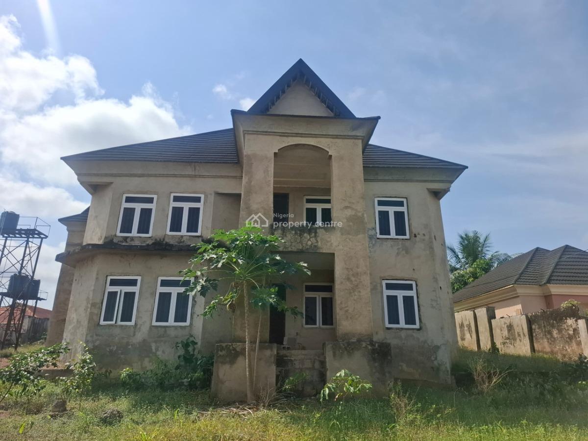 Spacious Modern 5 Bedroom Duplex with a Completed 2 Bedroom Bq, Alagbaka Extension, Akure, Ondo, Detached Duplex for Sale