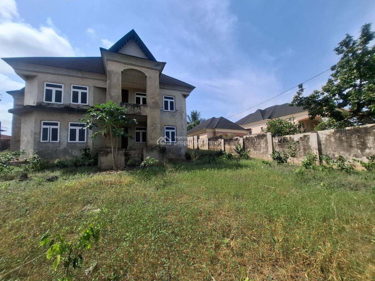 Spacious Modern 5 Bedroom Duplex with a Completed 2 Bedroom Bq, Alagbaka Extension, Akure, Ondo, Detached Duplex for Sale