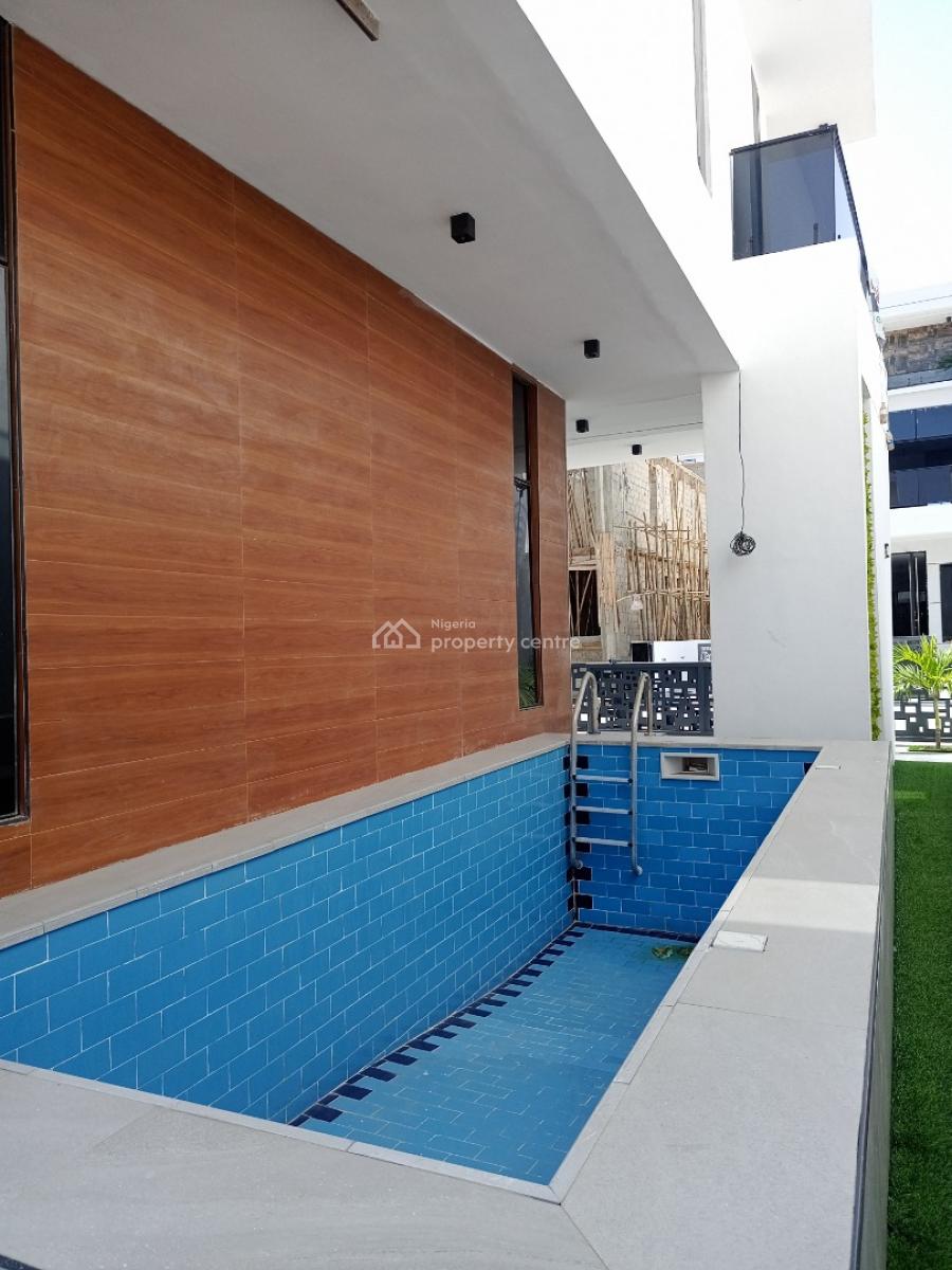 Newly Built and Exquisitely Finished 5 Bedrooms Detached House Cinema, By Chevron Toll Gate, Lekki Phase 2, Lekki, Lagos, Detached Duplex for Sale