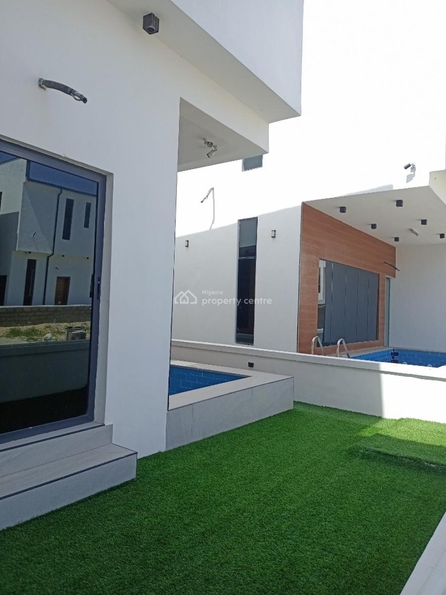 Newly Built and Exquisitely Finished 5 Bedrooms Detached House Cinema, By Chevron Toll Gate, Lekki Phase 2, Lekki, Lagos, Detached Duplex for Sale