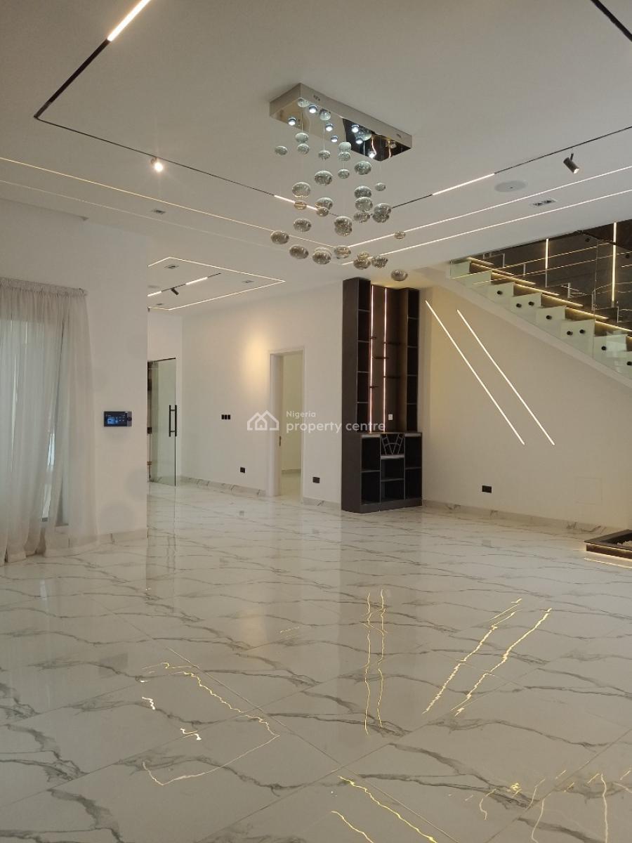 Newly Built and Exquisitely Finished 5 Bedrooms Detached House Cinema, By Chevron Toll Gate, Lekki Phase 2, Lekki, Lagos, Detached Duplex for Sale