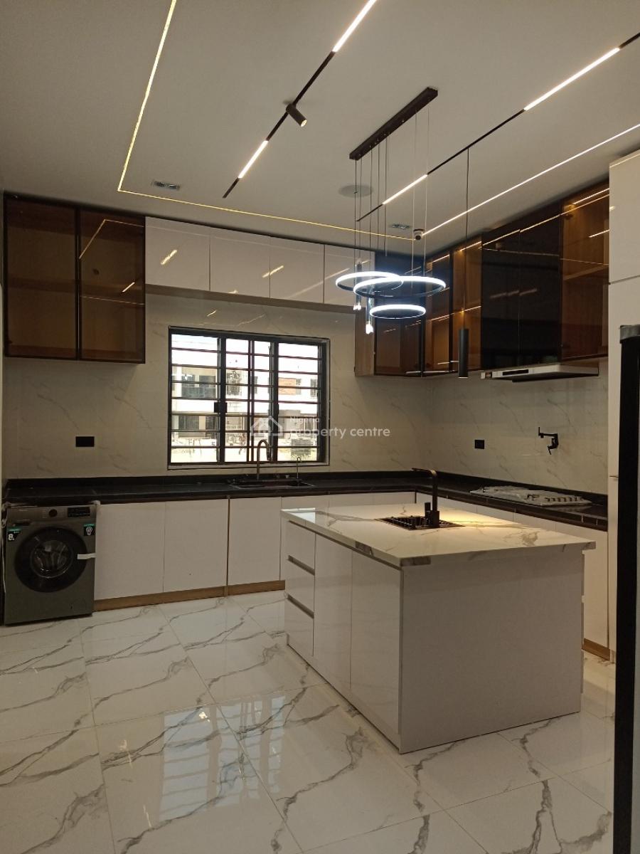 Newly Built and Exquisitely Finished 5 Bedrooms Detached House Cinema, By Chevron Toll Gate, Lekki Phase 2, Lekki, Lagos, Detached Duplex for Sale