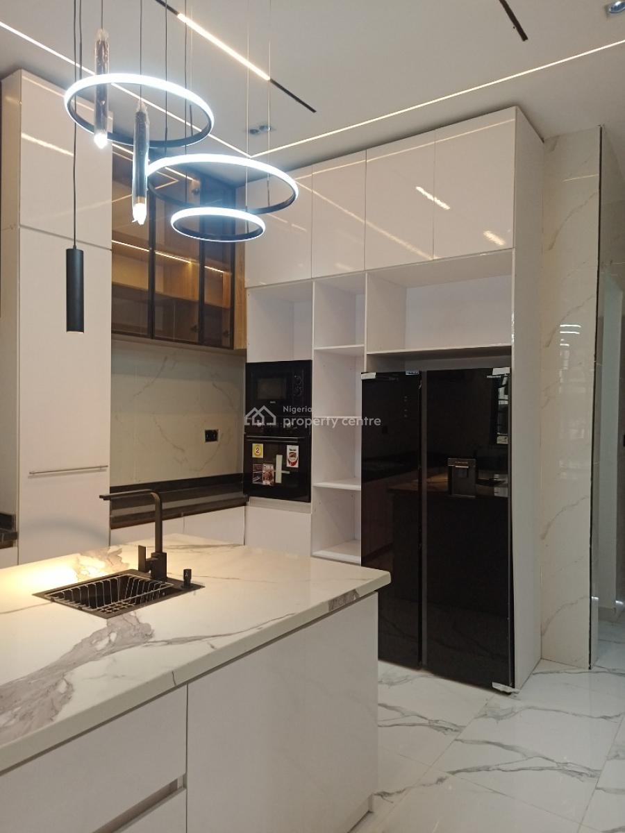 Newly Built and Exquisitely Finished 5 Bedrooms Detached House Cinema, By Chevron Toll Gate, Lekki Phase 2, Lekki, Lagos, Detached Duplex for Sale