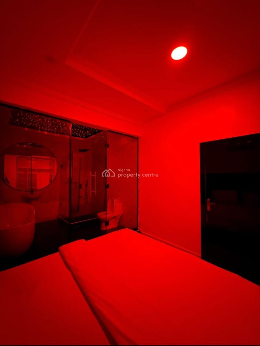 Luxe 1 Bedroom with Jacuzzi & Red-room, Chevron, Lekki, Lagos, Flat / Apartment Short Let