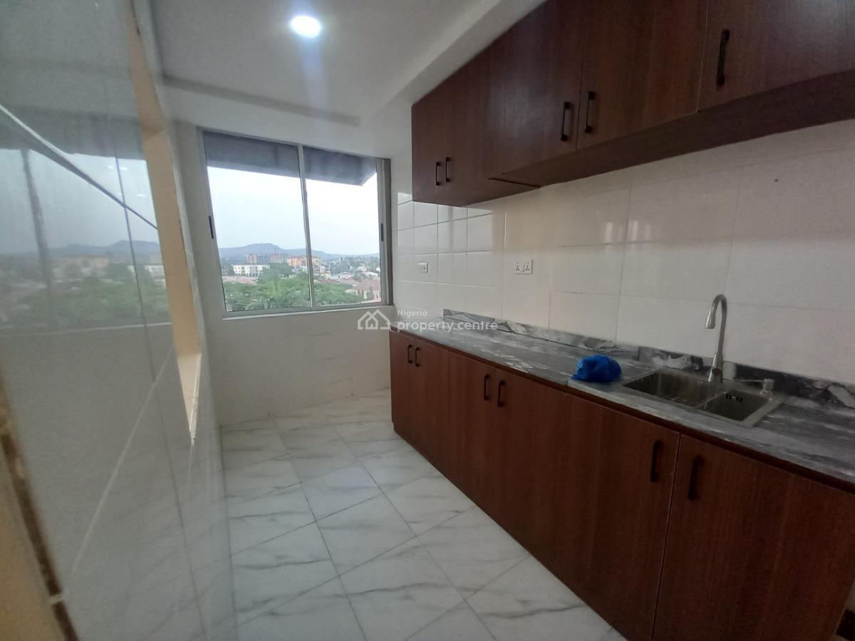 New Serviced & Partially Furnished 2-bedroom Penthouse + Pool, Wuse 2, Abuja, Flat / Apartment for Rent