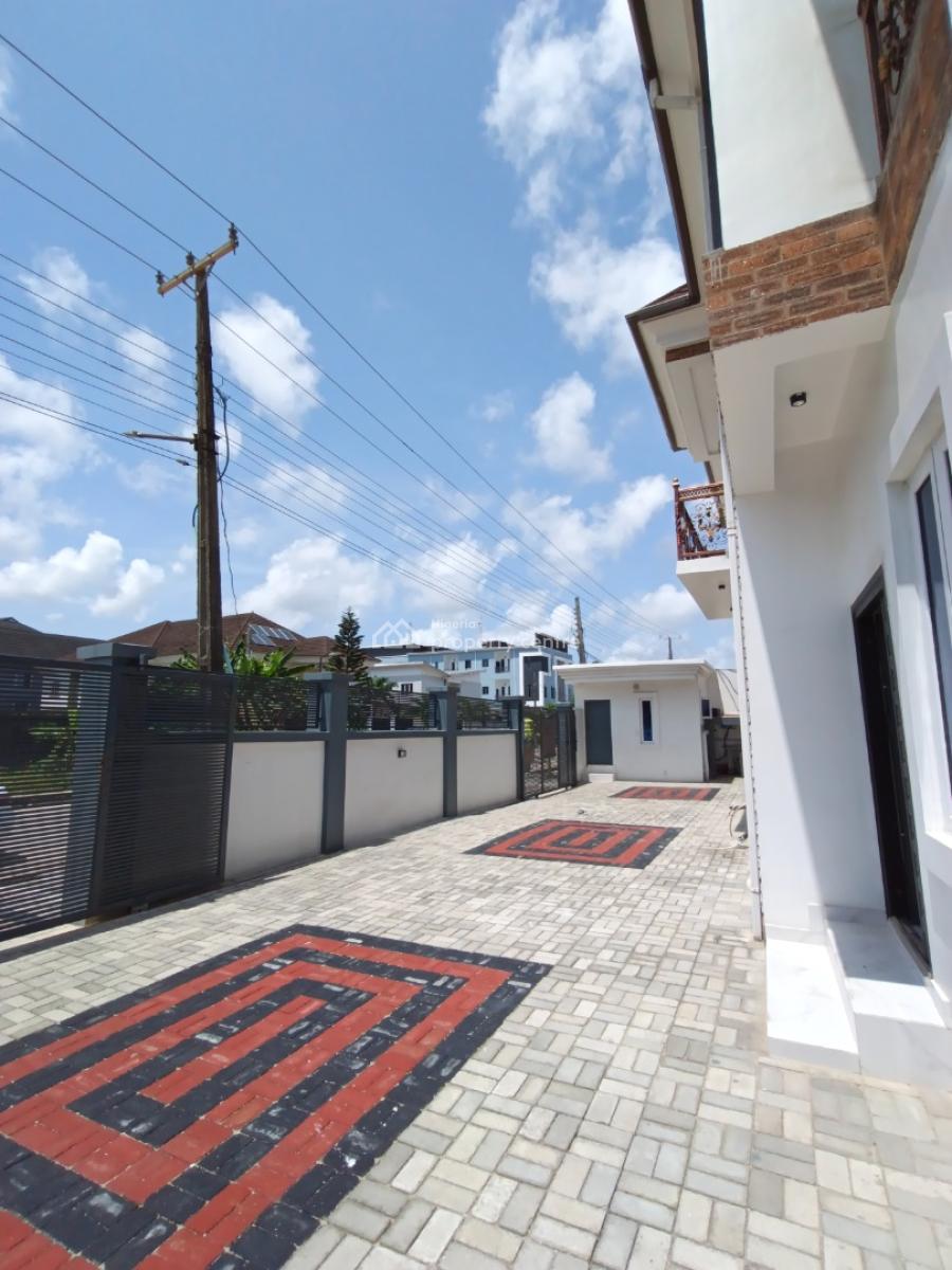 Smart Spacious Newly Built 5 Bedrooms Fully-detached Duplex with Bq, Abraham Adesanya Axis, Ajah, Lagos, Detached Duplex for Rent