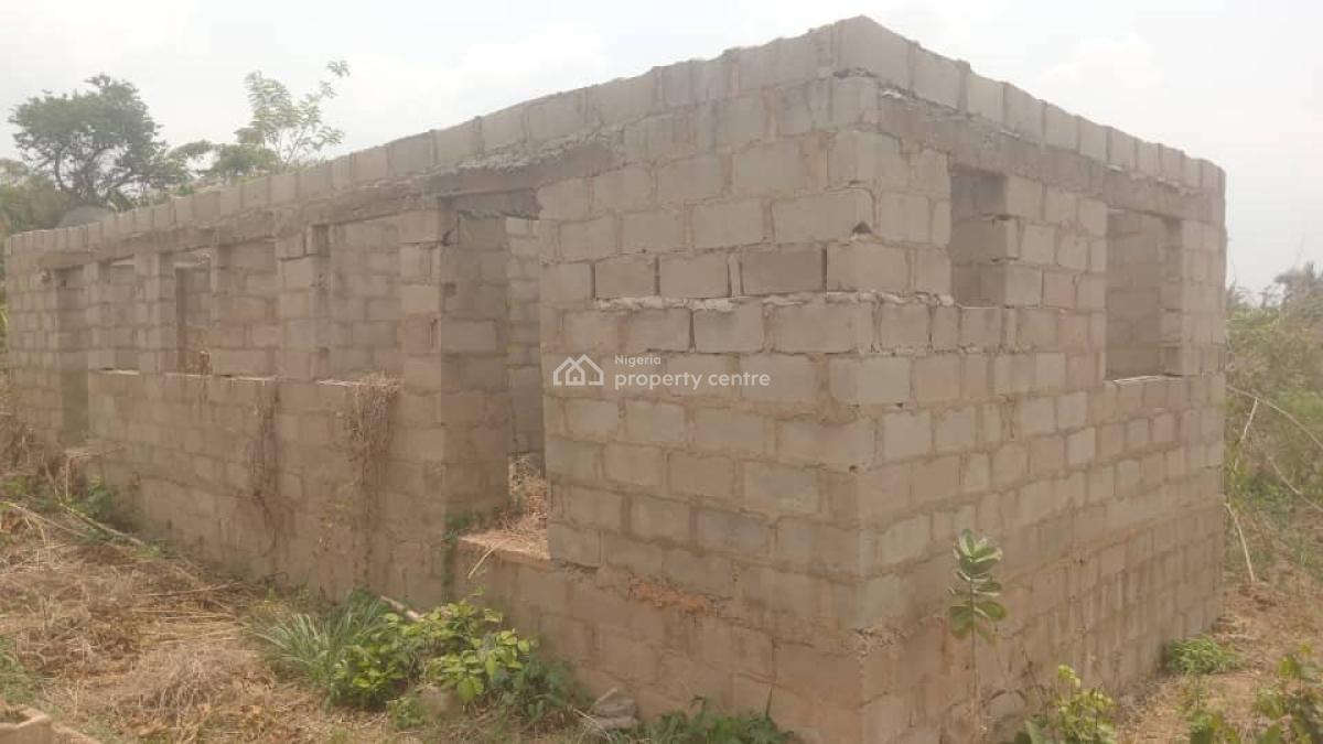 a Plot of Land with Uncompleted 3 Bedroom Flat, Oke Eri Estate, Oba-ile, Akure, Ondo, Mixed-use Land for Sale