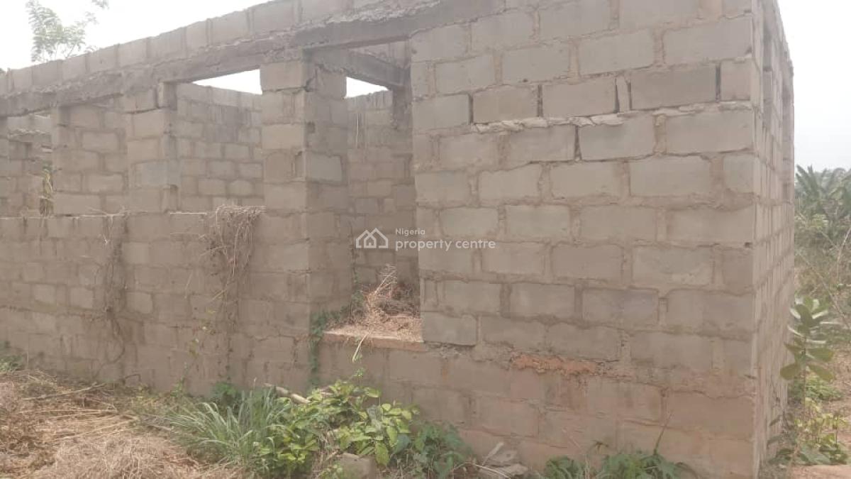 a Plot of Land with Uncompleted 3 Bedroom Flat, Oke Eri Estate, Oba-ile, Akure, Ondo, Mixed-use Land for Sale