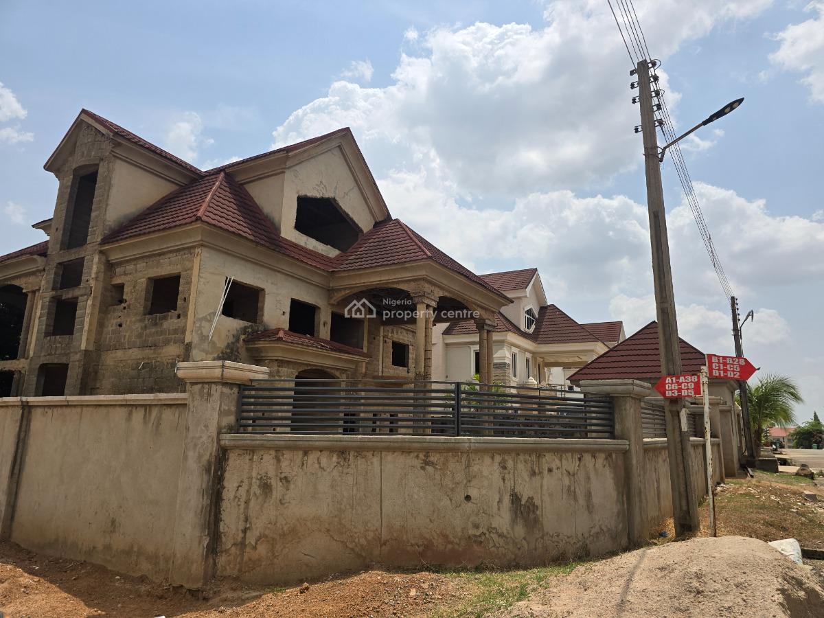 5 Bedroom Fully Detached with 2 Bq, Corner Piece, Gaduwa, Abuja, Detached Duplex for Sale