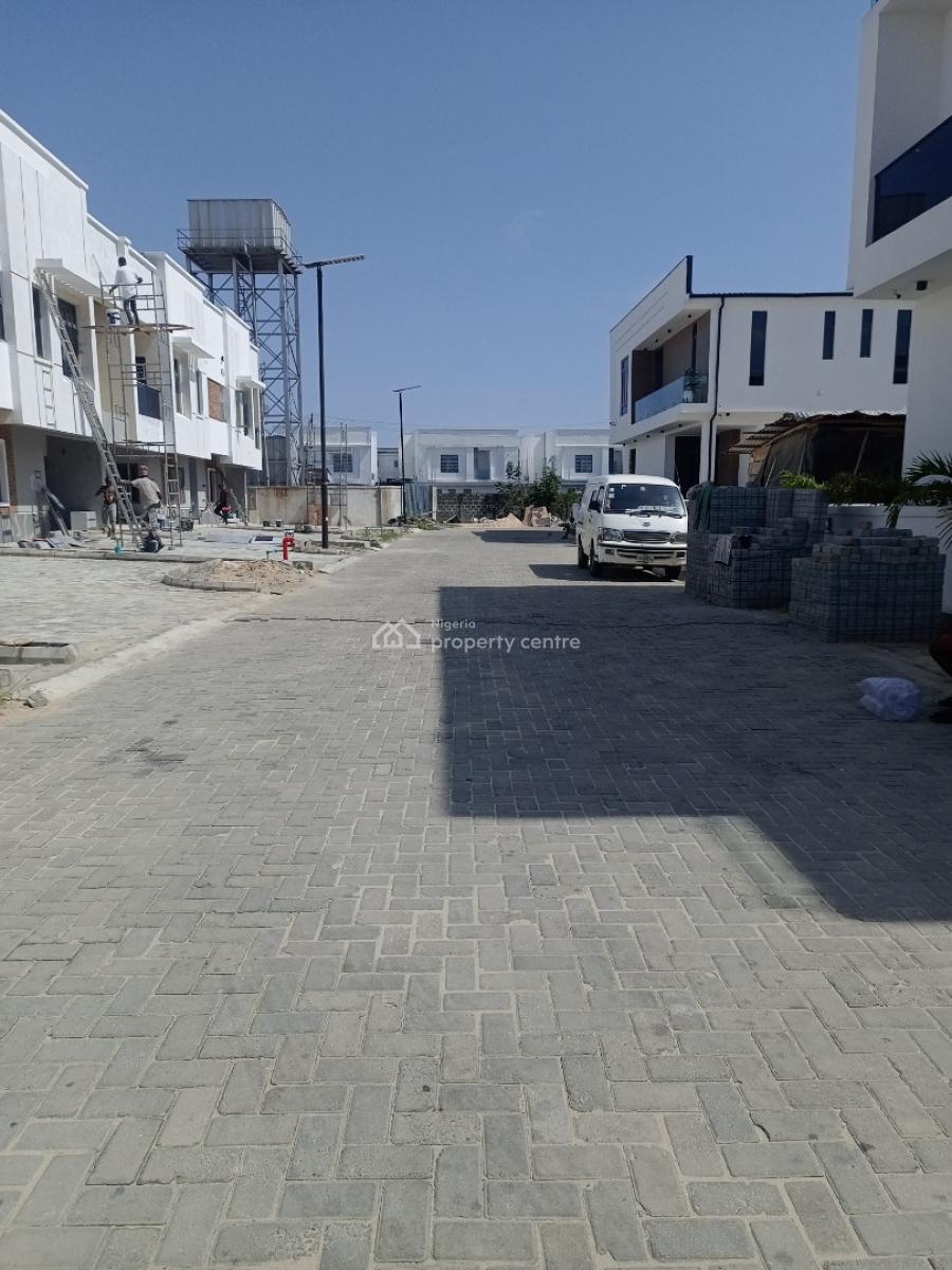 Newly Built 4 Bedroom Duplex with a Room Boys Quarter, Lekki Phase 2, Lekki, Lagos, Terraced Duplex for Sale