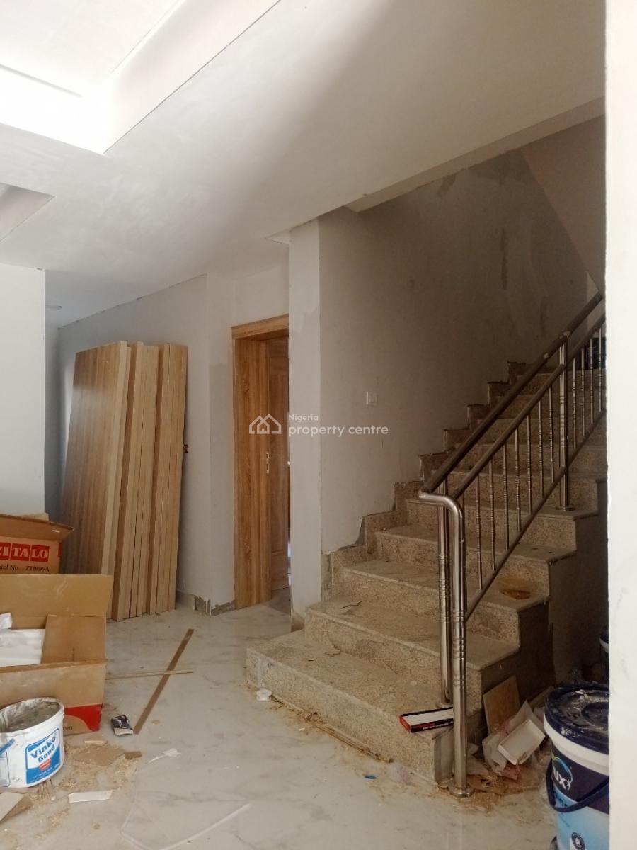 Newly Built 4 Bedroom Duplex with a Room Boys Quarter, Lekki Phase 2, Lekki, Lagos, Terraced Duplex for Sale