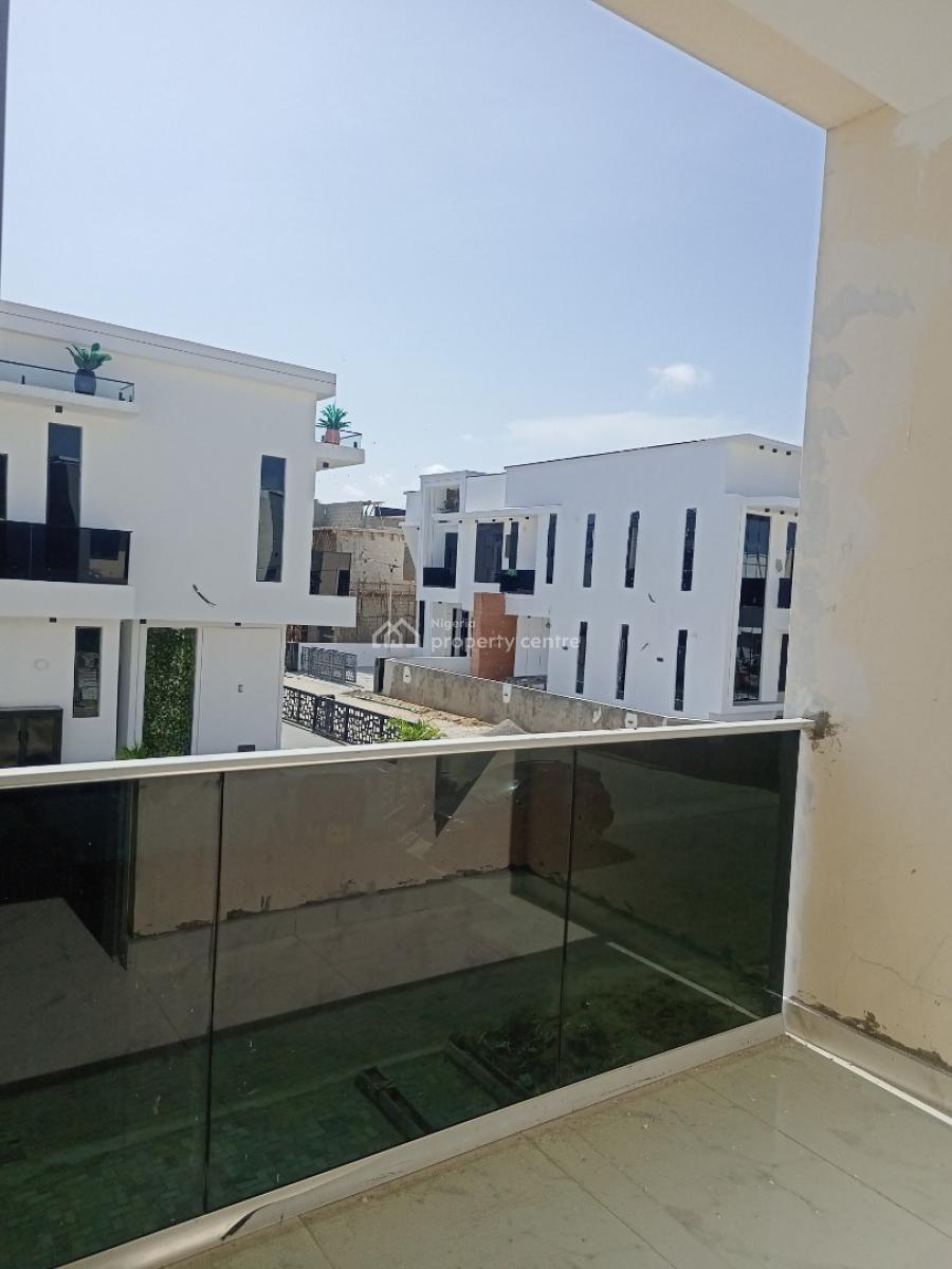 Newly Built 4 Bedroom Duplex with a Room Boys Quarter, Lekki Phase 2, Lekki, Lagos, Terraced Duplex for Sale