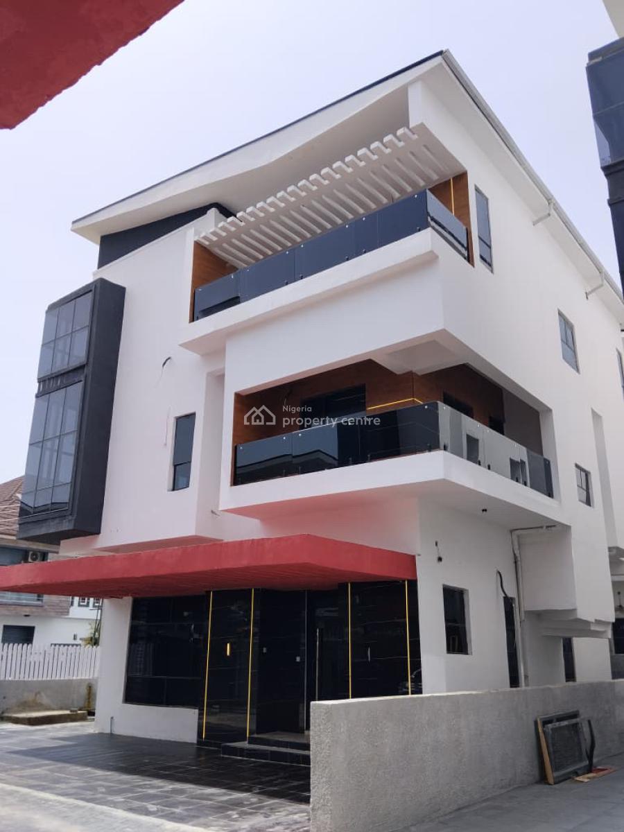 Fully 5 Bedrooms Detached Duplex with Swimming Pool, Ologolo, Lekki, Lagos, Detached Duplex for Rent
