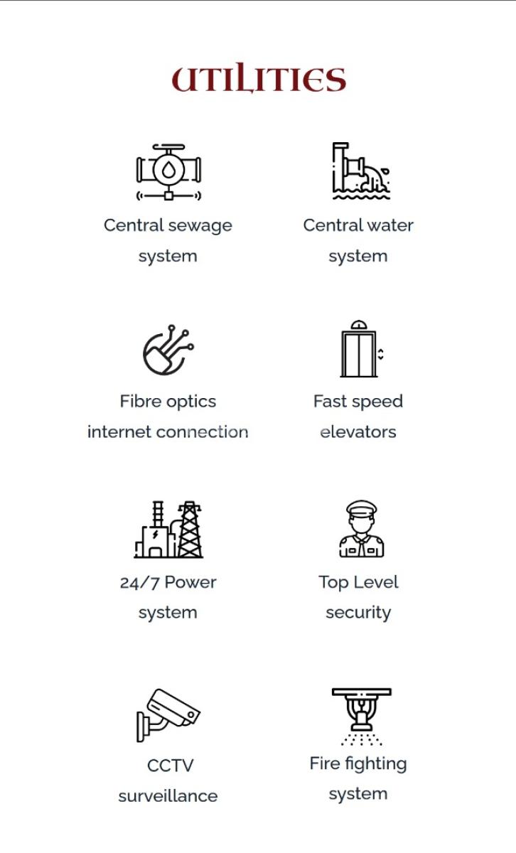 Eko Atlantic City Luxury 2 Bedroom Apartment, Kuramo Waters, Eko Pearl Towers,, Eko Atlantic City, Lagos, Block of Flats for Sale
