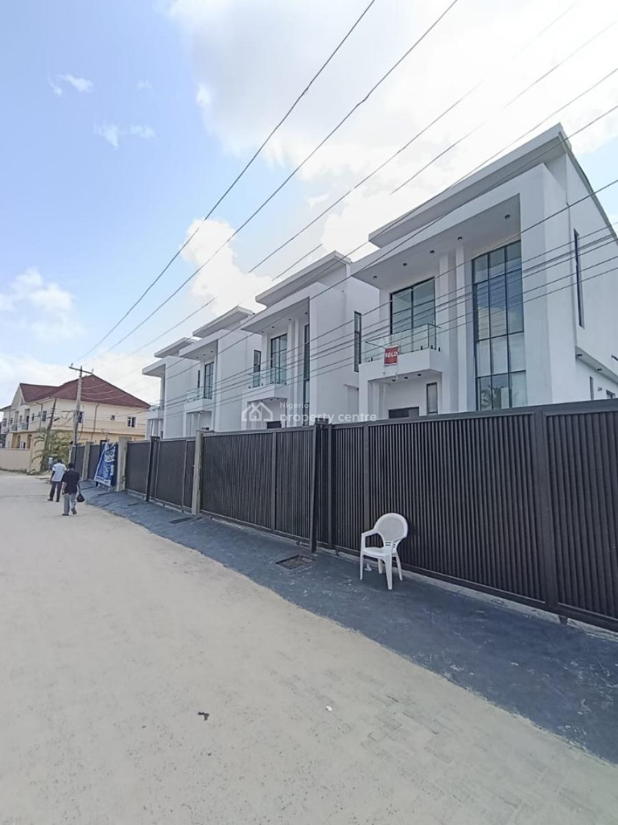 4 Bedroom Detached Duplex with Bq and  Cctv in a Secured Estate, Olokonla, Ajah, Lagos, Detached Duplex for Sale